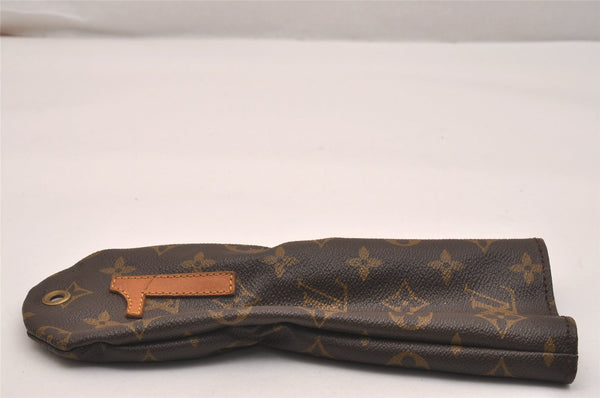 Auth Louis Vuitton Monogram Protege-bois No1 No3 Golf Club Head Cover 2Set 5090J