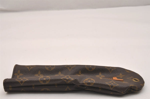 Auth Louis Vuitton Monogram Protege-bois No1 No3 Golf Club Head Cover 2Set 5090J