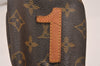 Auth Louis Vuitton Monogram Protege-bois No1 No3 Golf Club Head Cover 2Set 5090J