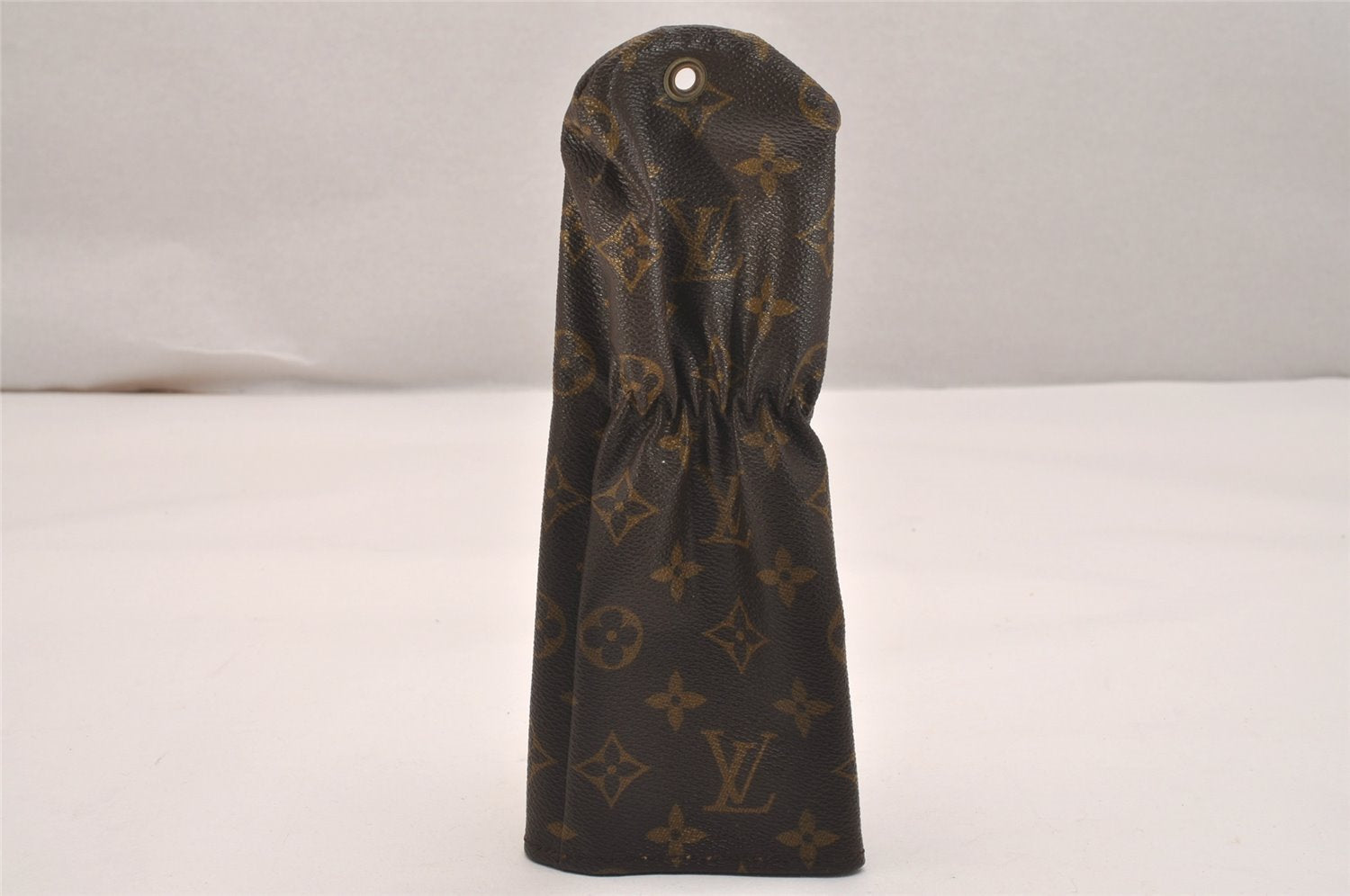 Auth Louis Vuitton Monogram Protege-bois No1 No3 Golf Club Head Cover 2Set 5090J