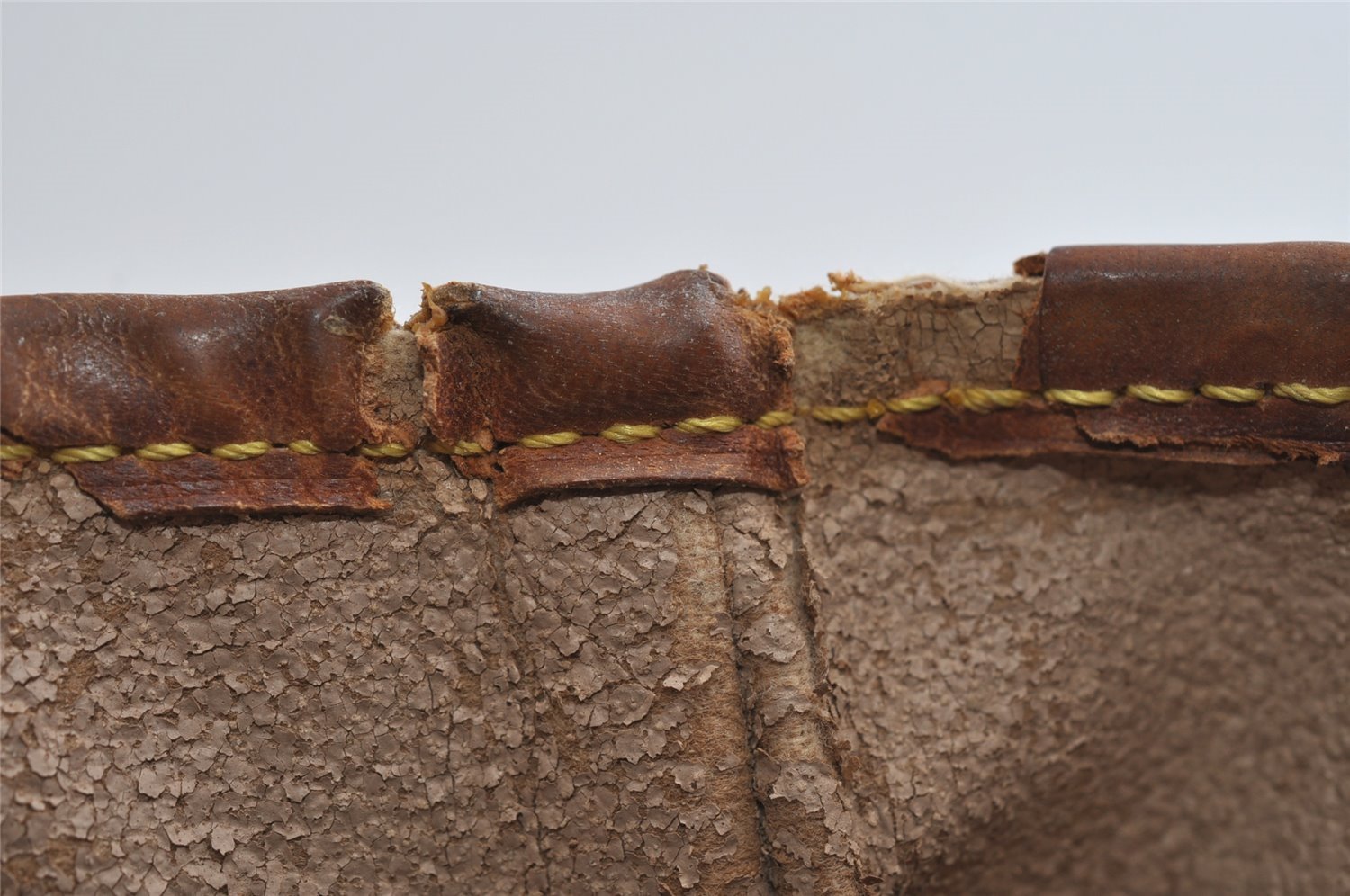 Authentic Louis Vuitton Monogram Bucket PM Shoulder Tote Bag M42238 Junk 5091I