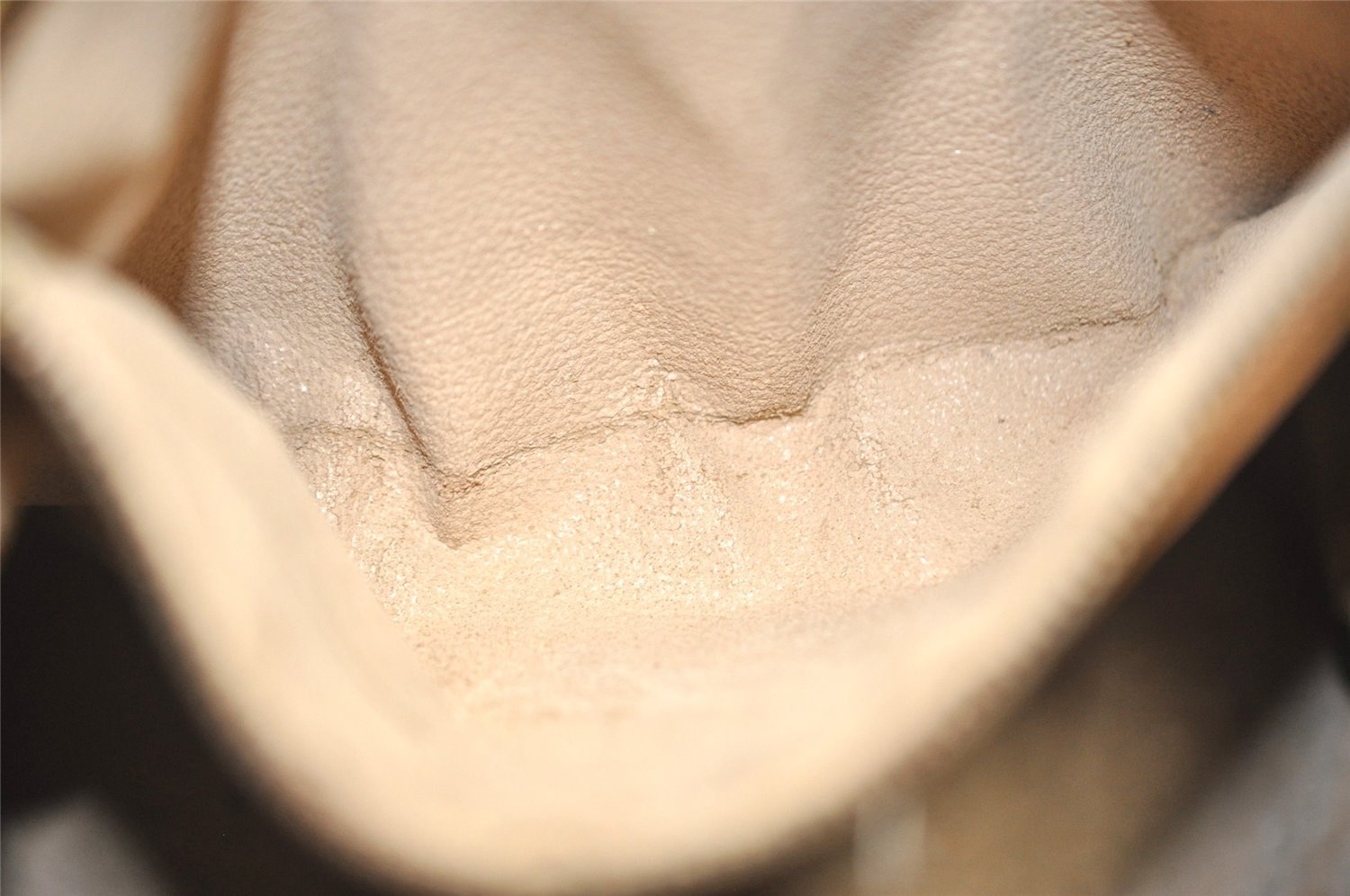 Authentic Louis Vuitton Monogram Bucket PM Shoulder Tote Bag M42238 Junk 5091I