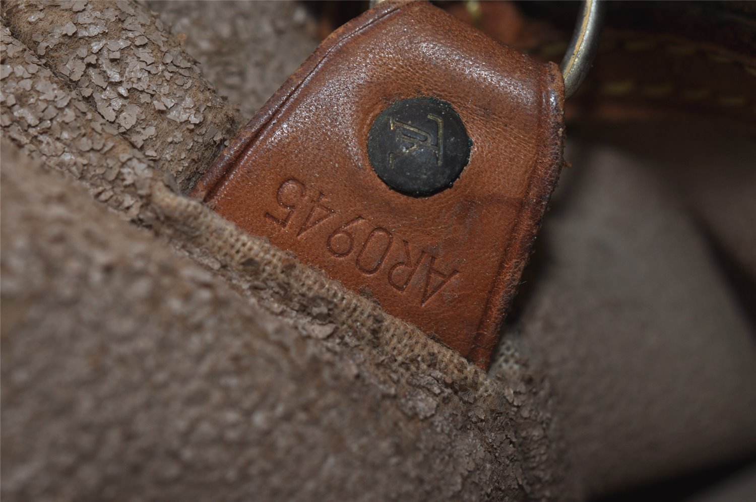 Authentic Louis Vuitton Monogram Bucket PM Shoulder Tote Bag M42238 Junk 5091I