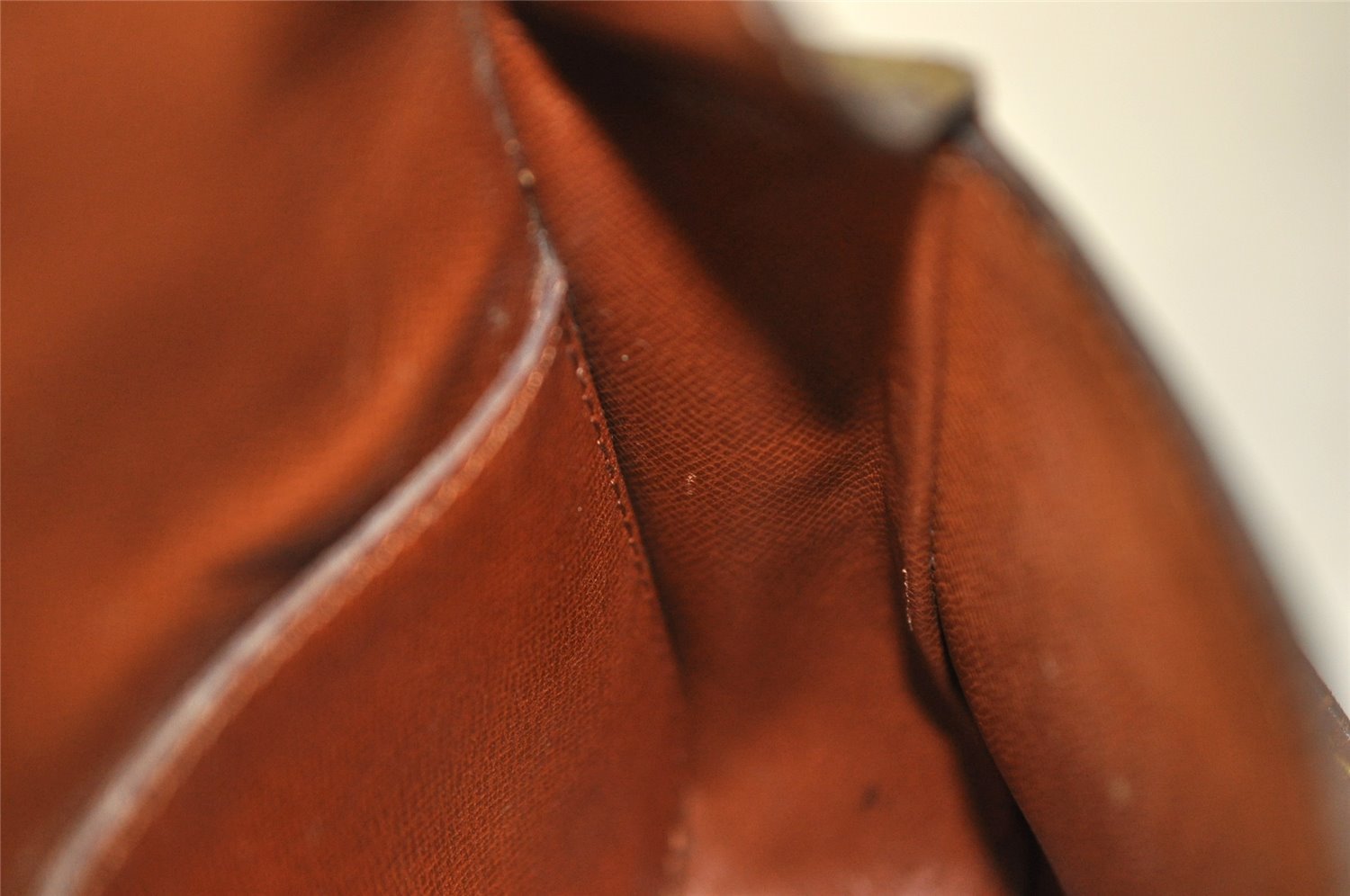 Authentic Louis Vuitton Monogram Saint Cloud PM M51244 Shoulder Bag Junk 5092I