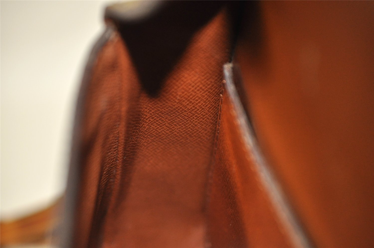 Authentic Louis Vuitton Monogram Saint Cloud PM M51244 Shoulder Bag Junk 5092I