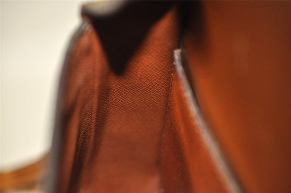 Authentic Louis Vuitton Monogram Saint Cloud PM M51244 Shoulder Bag Junk 5092I