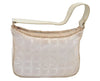 Authentic CHANEL Vintage New Travel Line Shoulder Hand Bag Purse Beige 5095J