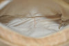 Authentic CHANEL Vintage New Travel Line Shoulder Hand Bag Purse Beige 5095J