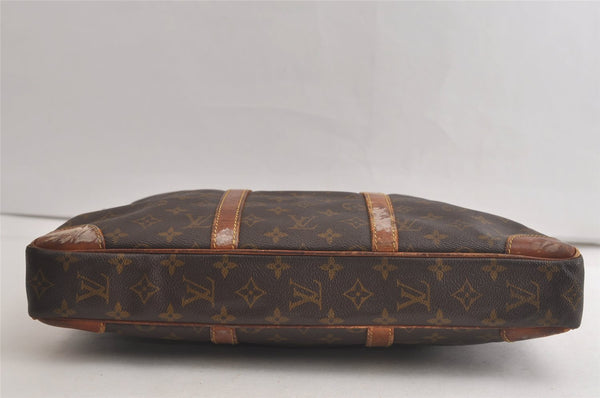 Auth Louis Vuitton Monogram Porte Documents Voyage Briefcase Old Model LV 5095K