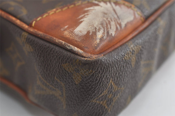 Auth Louis Vuitton Monogram Porte Documents Voyage Briefcase Old Model LV 5095K