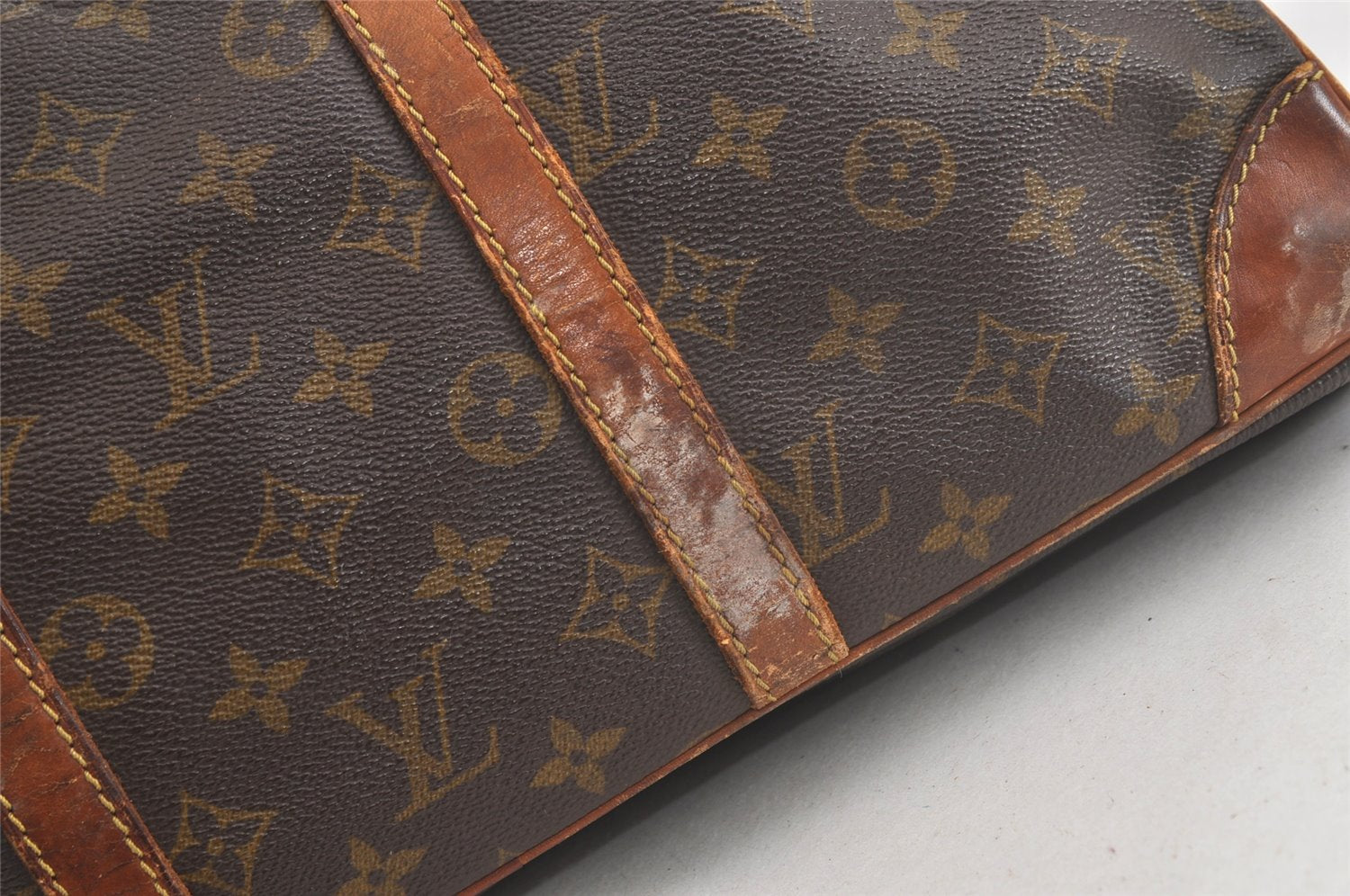 Auth Louis Vuitton Monogram Porte Documents Voyage Briefcase Old Model LV 5095K