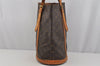 Authentic Louis Vuitton Monogram Bucket GM Shoulder Tote Bag M42236 Junk 5096J