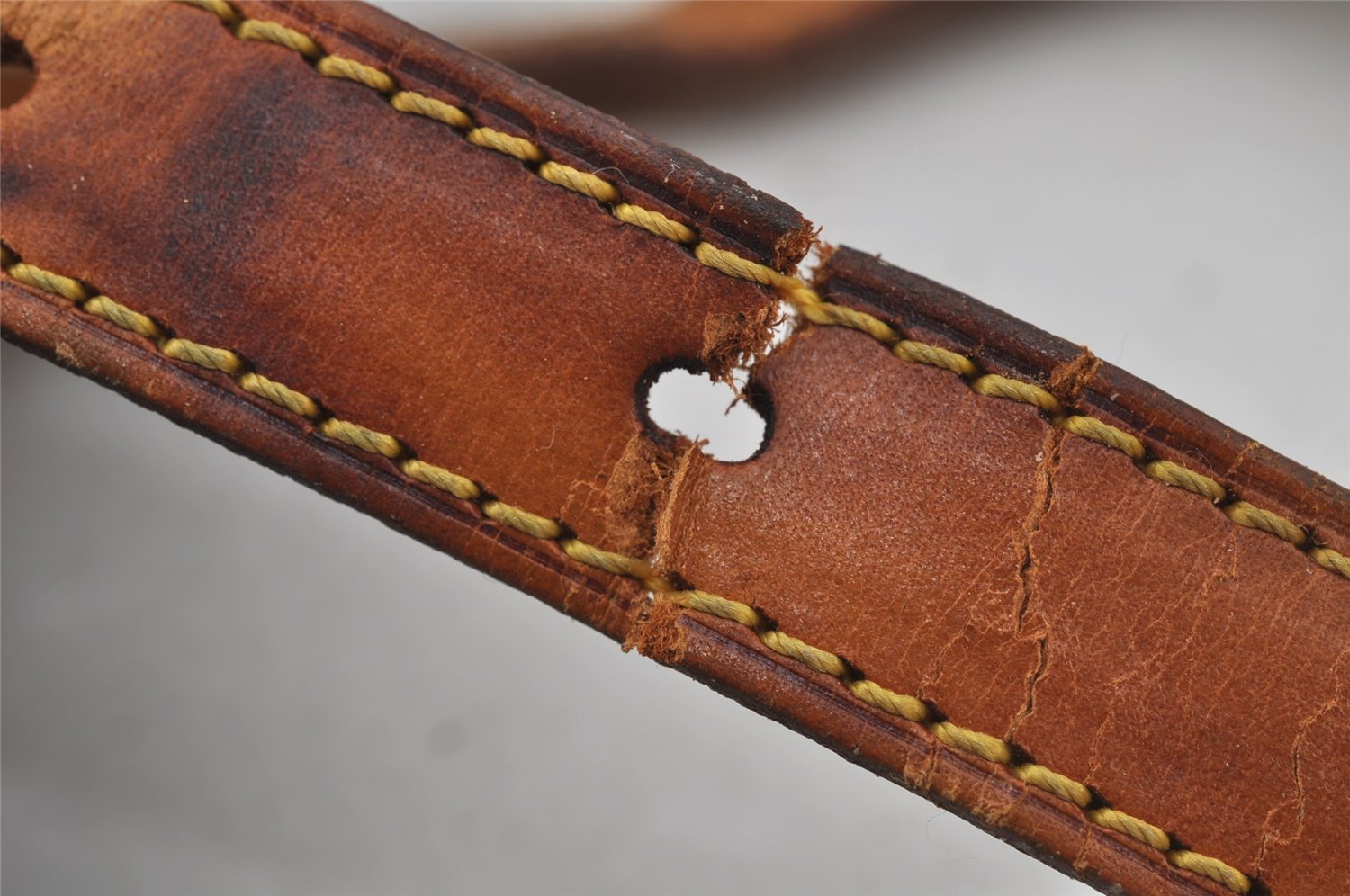 Authentic Louis Vuitton Monogram Bucket GM Shoulder Tote Bag M42236 Junk 5096J