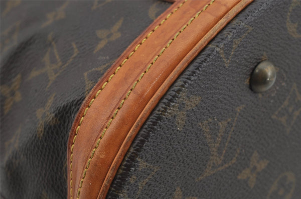 Authentic Louis Vuitton Monogram Bucket GM Shoulder Tote Bag M42236 Junk 5096J
