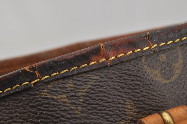 Authentic Louis Vuitton Monogram Bucket GM Shoulder Tote Bag M42236 Junk 5096J