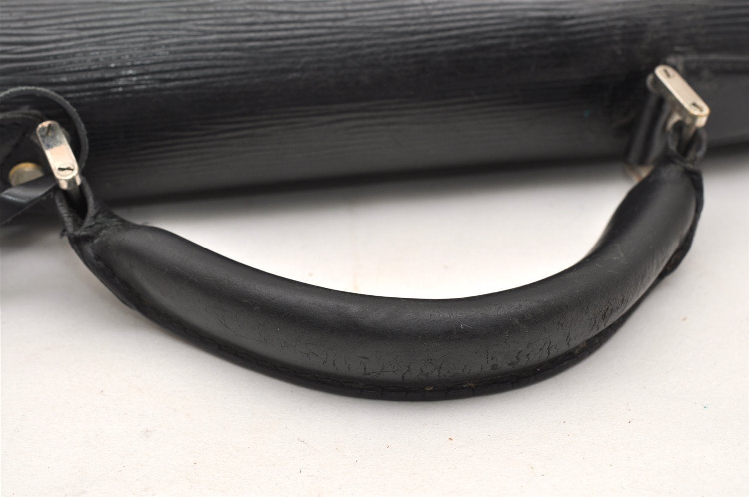 Auth Louis Vuitton Taiga Laguito Business Bag Briefcase Black M31092 LV 5096K