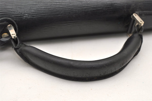 Auth Louis Vuitton Taiga Laguito Business Bag Briefcase Black M31092 LV 5096K