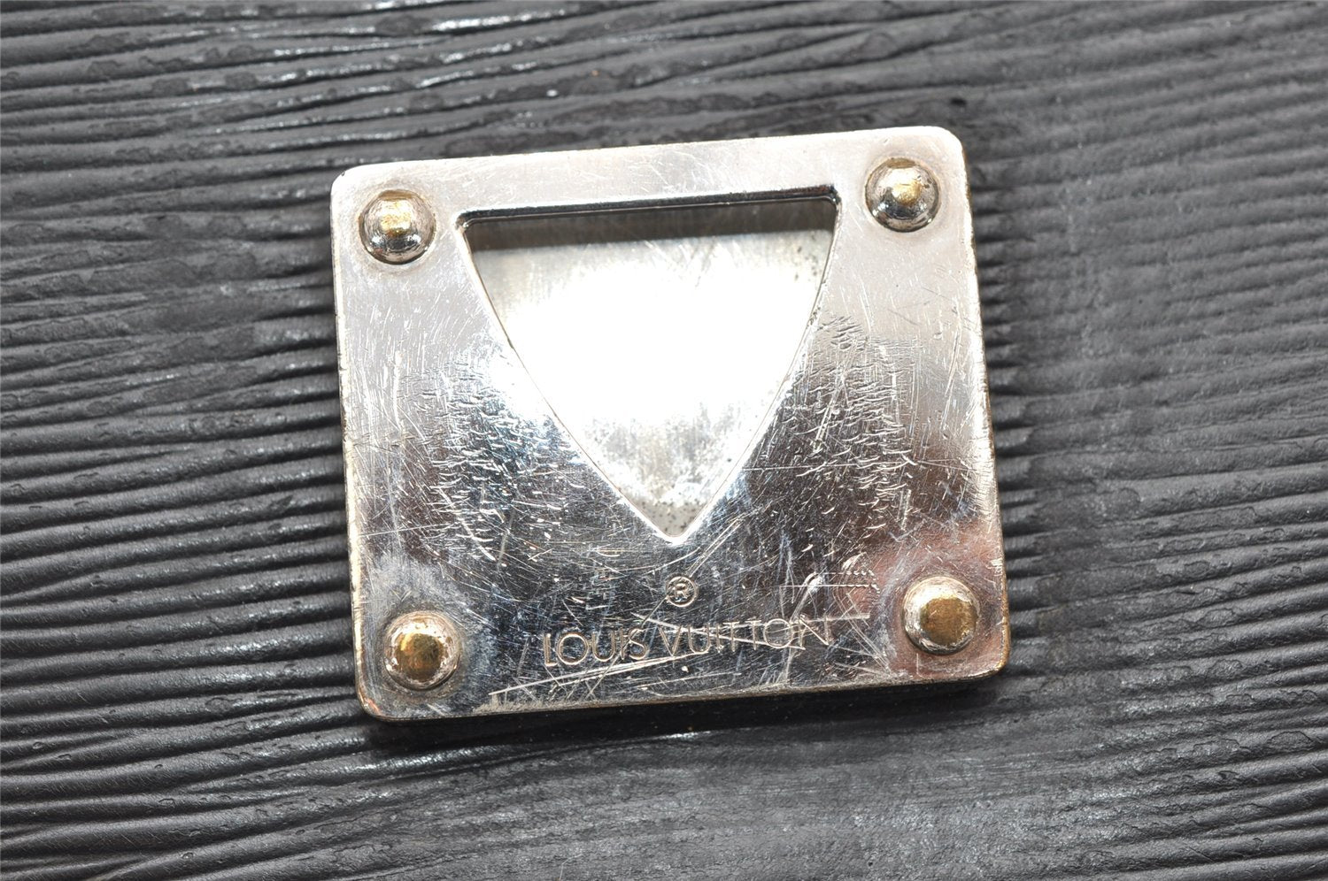 Auth Louis Vuitton Taiga Laguito Business Bag Briefcase Black M31092 LV 5096K