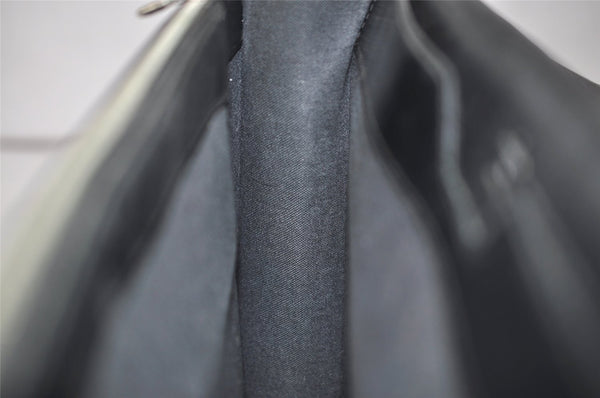 Auth Louis Vuitton Taiga Laguito Business Bag Briefcase Black M31092 LV 5096K