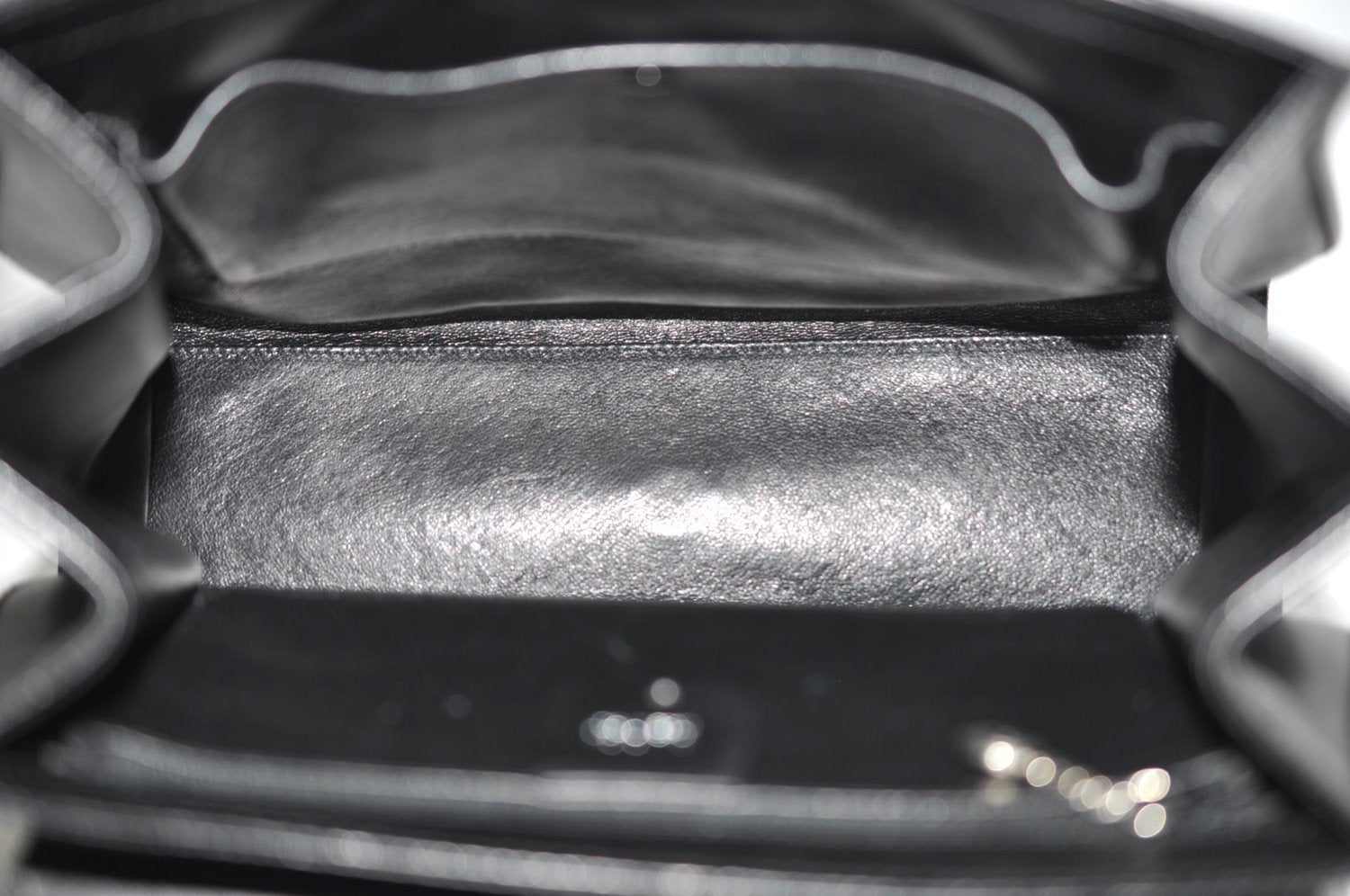 Authentic GUCCI Vintage 2Way Shoulder Hand Bag Purse Leather Black 5098H