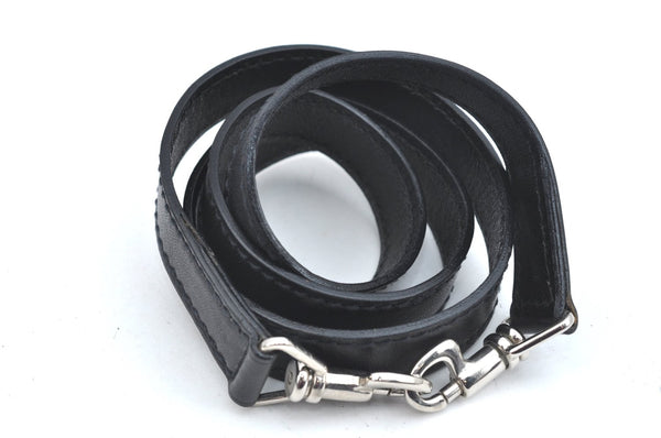 Authentic GUCCI Vintage 2Way Shoulder Hand Bag Purse Leather Black 5098H