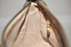 Authentic GUCCI Web Sherry Line Shoulder Bag GG PVC Leather Brown Junk 5098J