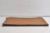 Authentic GUCCI Vintage Clutch Documents Case Leather Brown 5099K