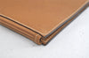 Authentic GUCCI Vintage Clutch Documents Case Leather Brown 5099K