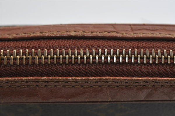 Authentic Louis Vuitton Monogram Sac Sport Travel Hand Bag Old Model LV 5100I