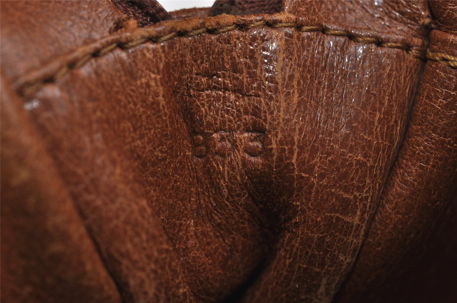 Authentic Louis Vuitton Monogram Sac Sport Travel Hand Bag Old Model LV 5100I