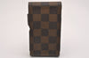Authentic Louis Vuitton Damier Etui Cigarette Case N63024 LV 5100J