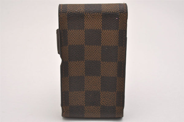 Authentic Louis Vuitton Damier Etui Cigarette Case N63024 LV 5100J