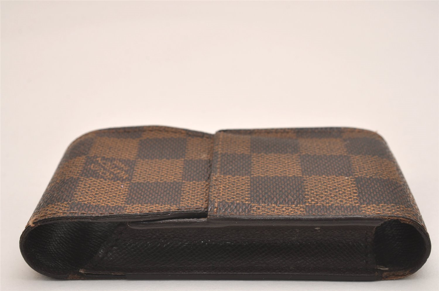 Authentic Louis Vuitton Damier Etui Cigarette Case N63024 LV 5100J