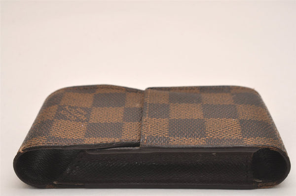Authentic Louis Vuitton Damier Etui Cigarette Case N63024 LV 5100J