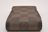 Authentic Louis Vuitton Damier Etui Cigarette Case N63024 LV 5100J