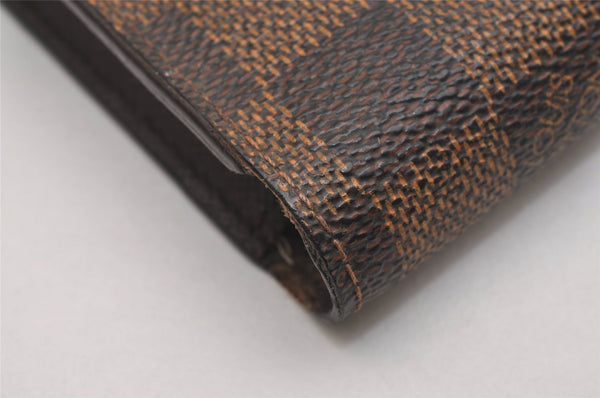 Authentic Louis Vuitton Damier Etui Cigarette Case N63024 LV 5100J