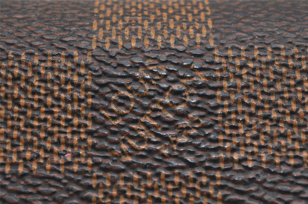 Authentic Louis Vuitton Damier Etui Cigarette Case N63024 LV 5100J