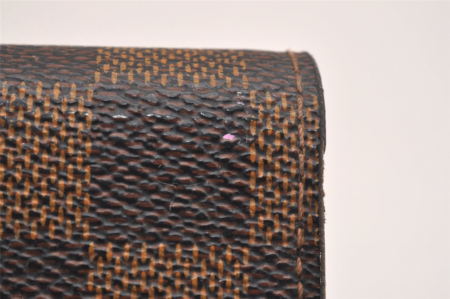 Authentic Louis Vuitton Damier Etui Cigarette Case N63024 LV 5100J