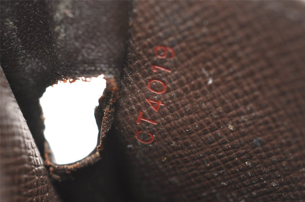 Authentic Louis Vuitton Damier Etui Cigarette Case N63024 LV 5100J