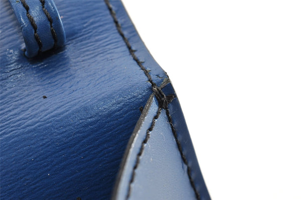 Authentic Louis Vuitton Epi Arche 2Way Shoulder Bag Blue M52575 LV Junk 5102I