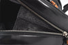 Authentic GUCCI Bamboo Vintage Backpack Purse Leather Black Junk 5102K