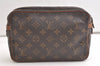 Authentic Louis Vuitton Monogram Compiegne 23 Clutch Hand Bag M51847 LV 5104K