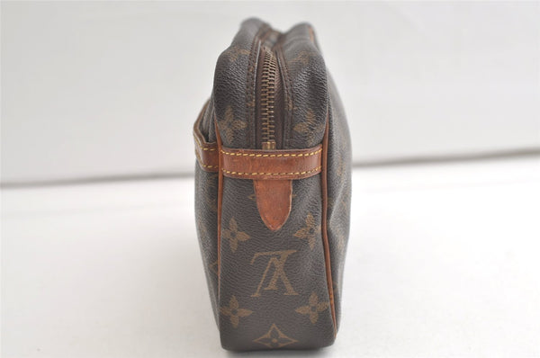 Authentic Louis Vuitton Monogram Compiegne 23 Clutch Hand Bag M51847 LV 5104K