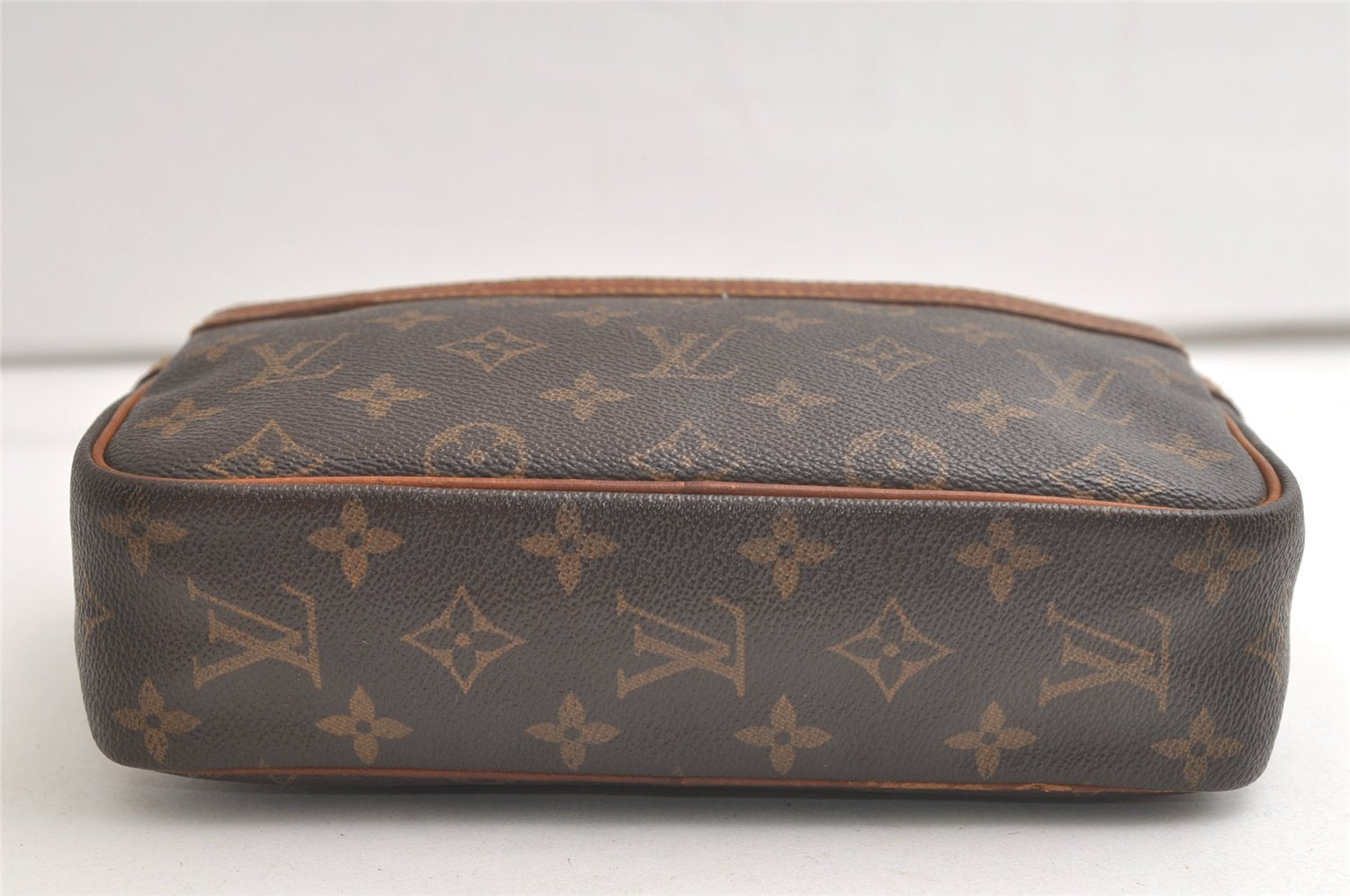 Authentic Louis Vuitton Monogram Compiegne 23 Clutch Hand Bag M51847 LV 5104K