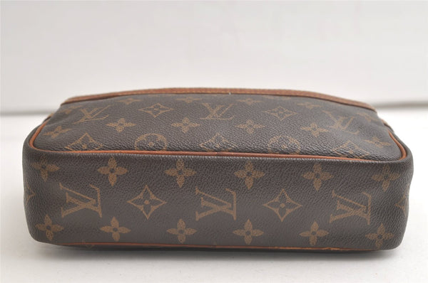 Authentic Louis Vuitton Monogram Compiegne 23 Clutch Hand Bag M51847 LV 5104K