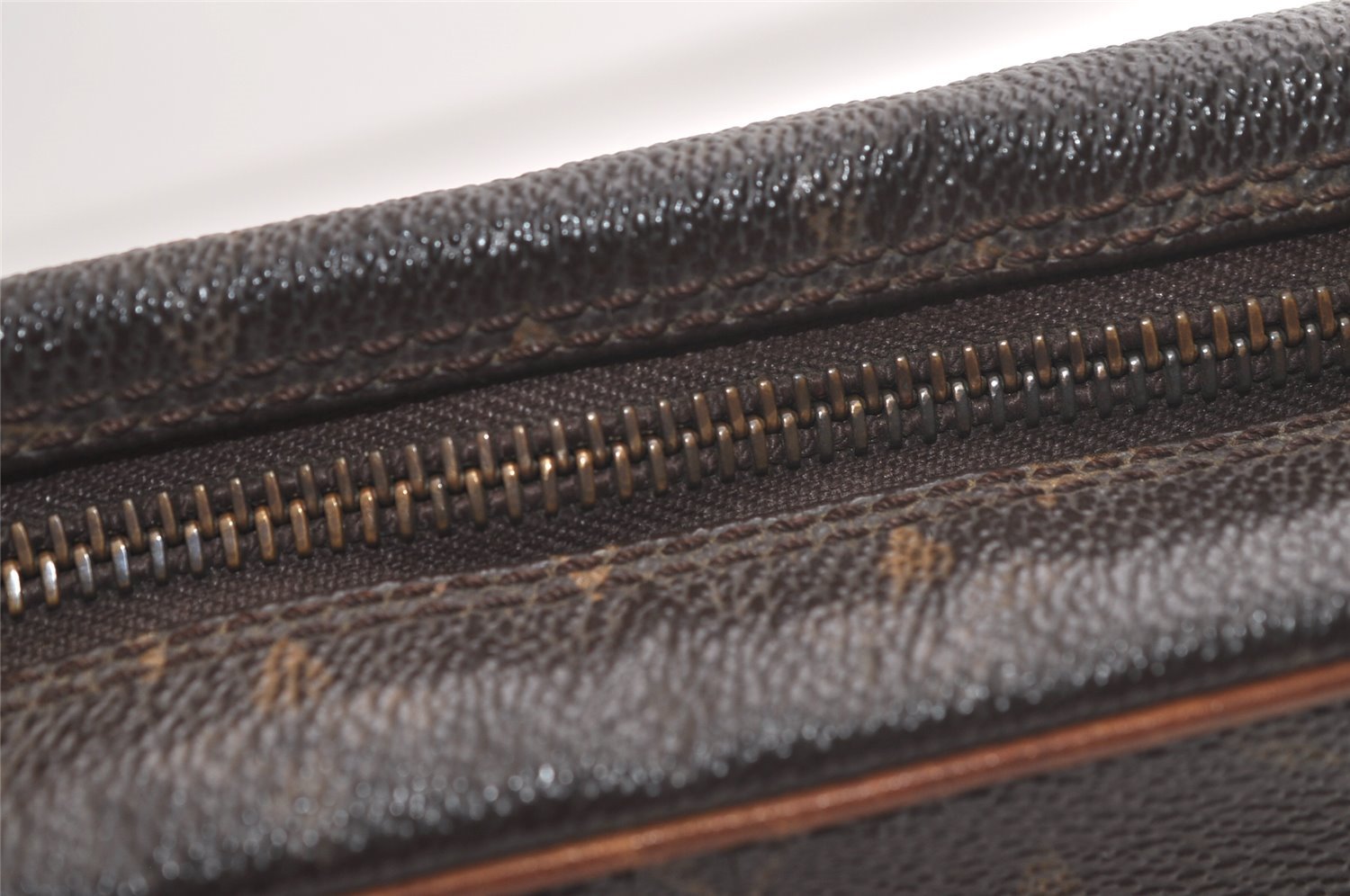 Authentic Louis Vuitton Monogram Compiegne 23 Clutch Hand Bag M51847 LV 5104K