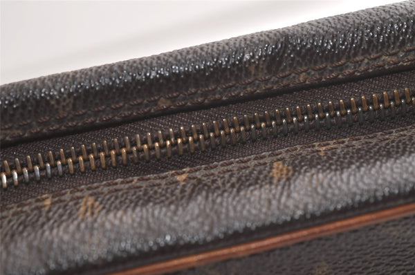 Authentic Louis Vuitton Monogram Compiegne 23 Clutch Hand Bag M51847 LV 5104K