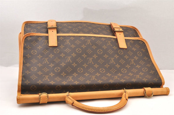 Authentic Louis Vuitton Monogram Sac Kleber Travel Bag M58122 LV 5105K