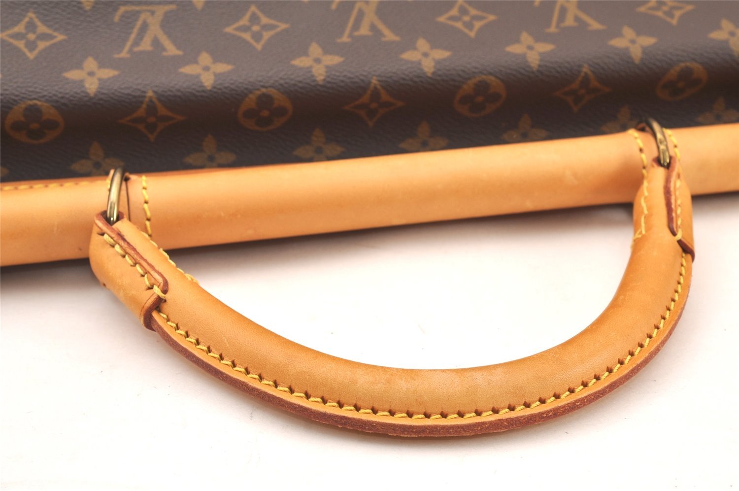 Authentic Louis Vuitton Monogram Sac Kleber Travel Bag M58122 LV 5105K