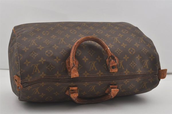 Authentic Louis Vuitton Monogram Speedy 40 Hand Boston Bag Old Model LV 5106I